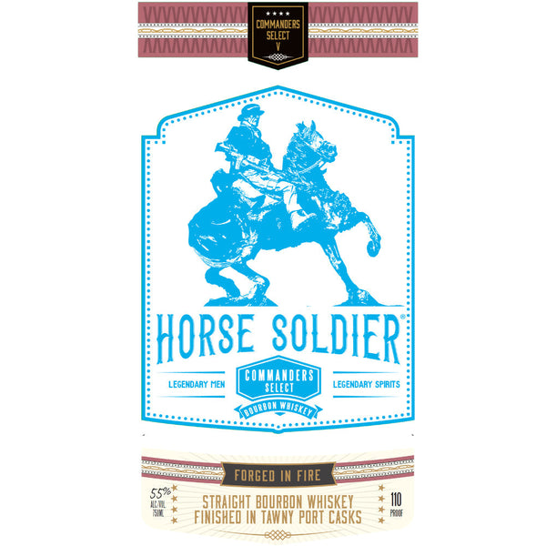 Horse Soldier Commander’s Select Straight Bourbon Finished in Tawny Port Casks - Goro's Liquor