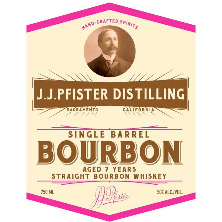 J.J. Pfister 7 Year Old Single Barrel Straight Bourbon - Goro's Liquor