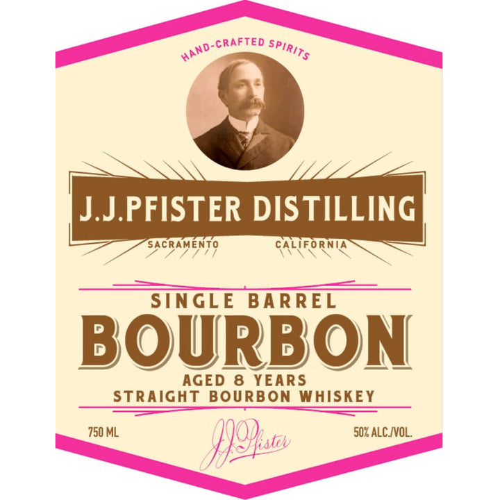 J.J. Pfister 8 Year Old Single Barrel Straight Bourbon - Goro's Liquor