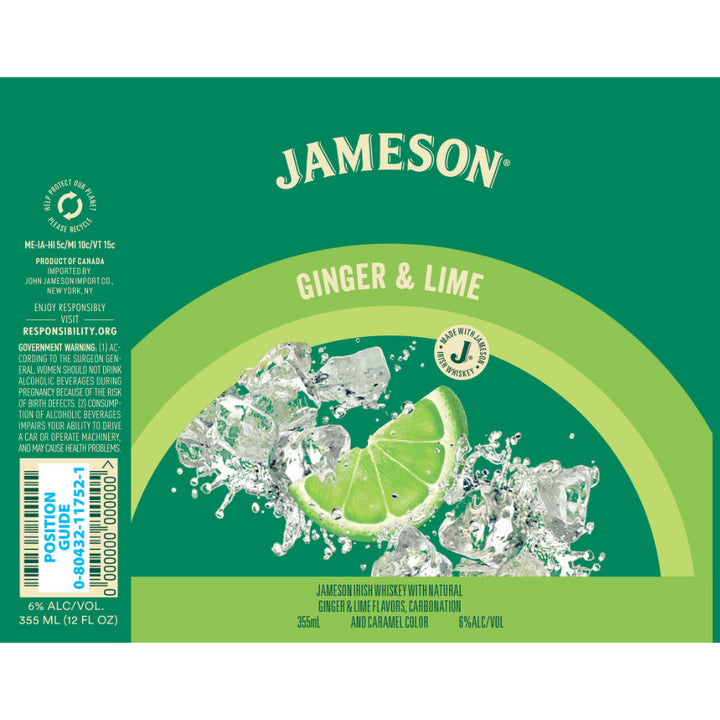 Jameson Ginger & Lime Canned Cocktail 4pk - Goro's Liquor