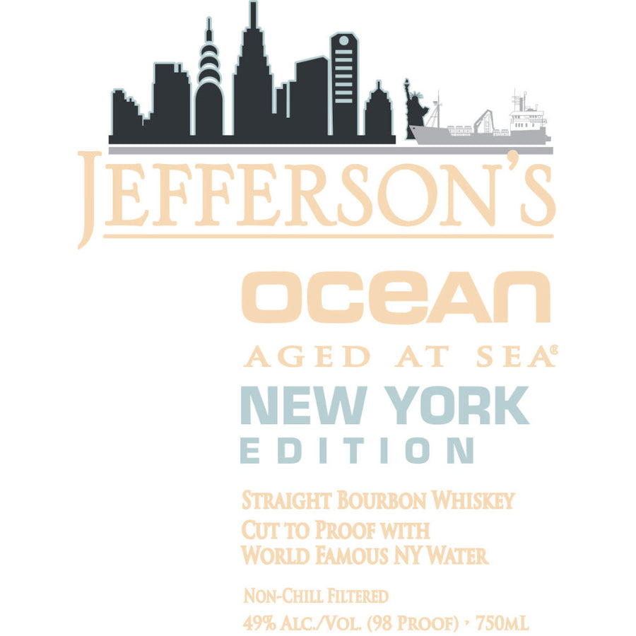 Jefferson’s Ocean Aged at Sea New York Edition Bourbon - Goro's Liquor