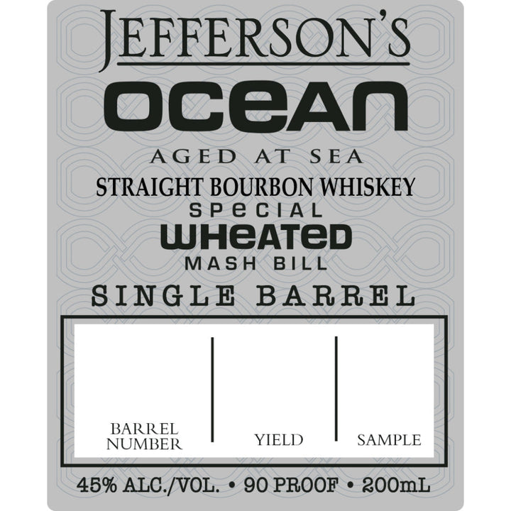 Jefferson's Ocean Special Wheated Mash Bill Single Barrel - Goro's Liquor