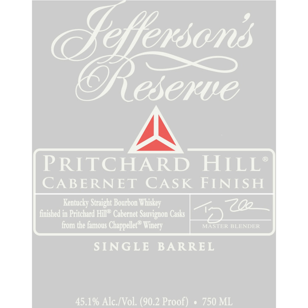 Jefferson's Pritchard Hill Cabernet Cask Finished Single Barrel - Goro's Liquor