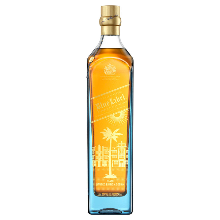 Johnnie Walker Blue Label Miami Limited Edition Design - Goro's Liquor