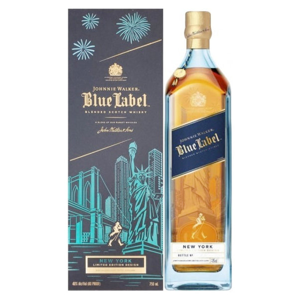 Johnnie Walker Blue Label New York Limited Edition Design 2023 - Goro's Liquor