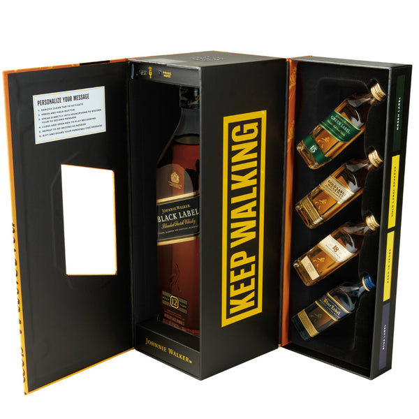 Johnnie Walker Moments To Share Voice Recorder Gift Set - Goro's Liquor