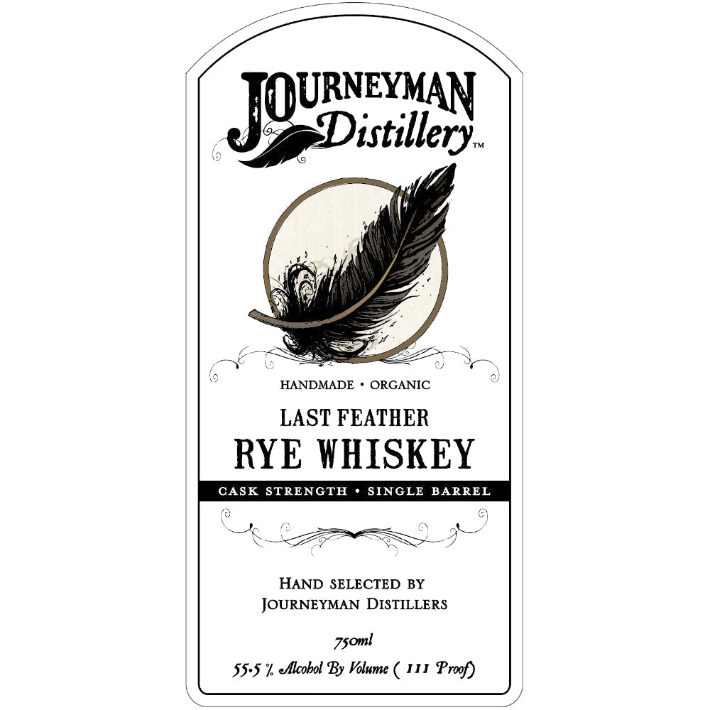 Journeyman Distillery Last Feather Rye Cask Strength - Goro's Liquor