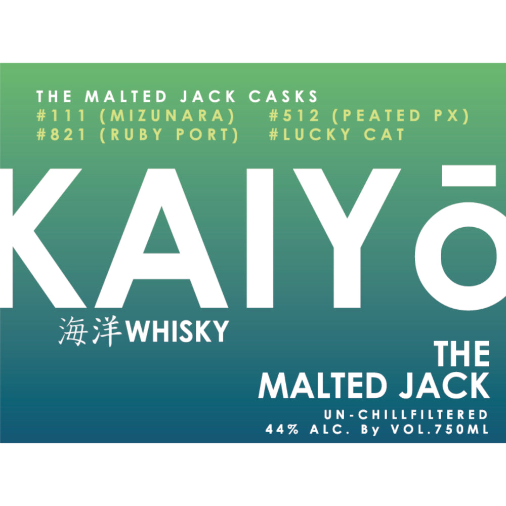 Kaiyo the Malted Jack - Goro's Liquor