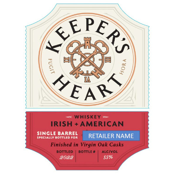 Keeper’s Heart Single Barrel Whiskey Irish + American - Goro's Liquor