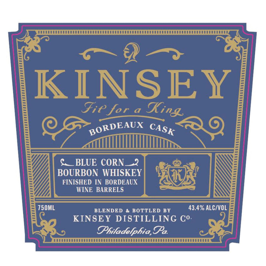 Kinsey Bordeaux Blue Corn Bourbon - Goro's Liquor