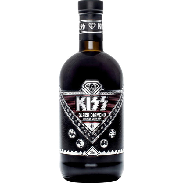 Kiss Black Diamond Rum - Goro's Liquor