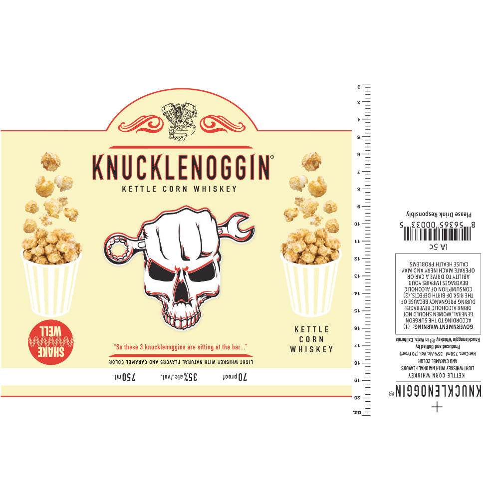 Knucklenoggin Kettle Corn Whiskey - Goro's Liquor