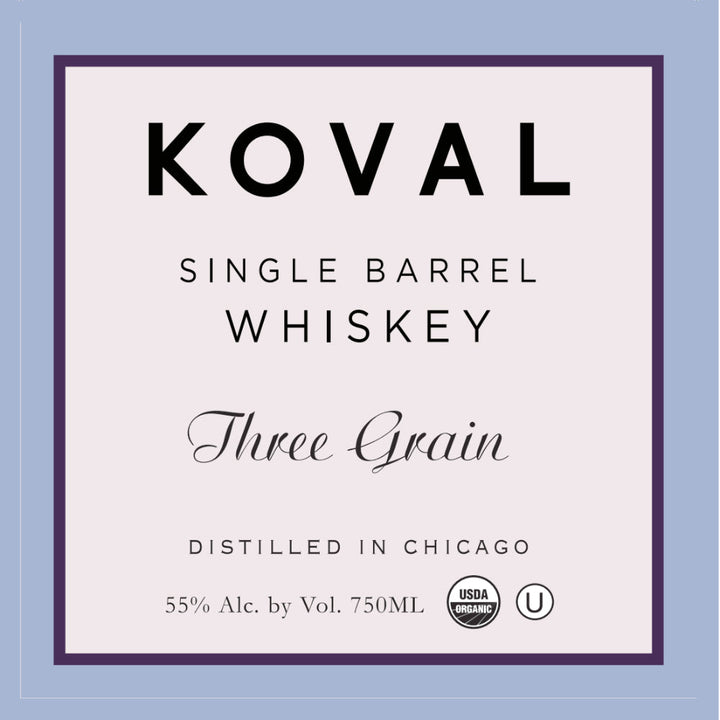 Koval Three Grain Single Barrel Whiskey - Goro's Liquor