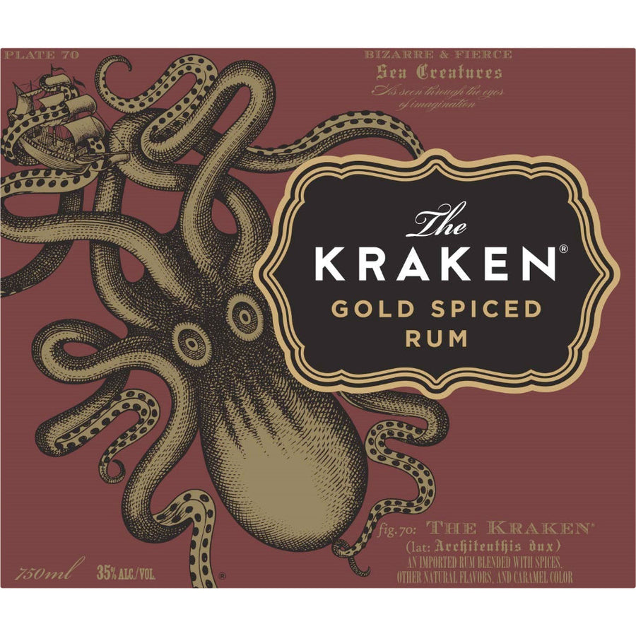 Kraken Gold Spiced Rum 1L - Goro's Liquor