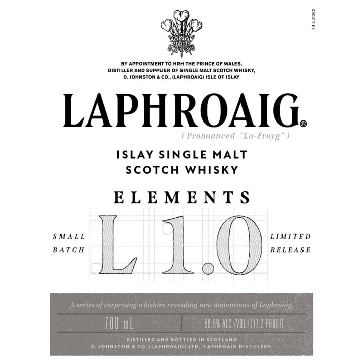 Laphroaig Elements L 1.0 Limited Release - Goro's Liquor