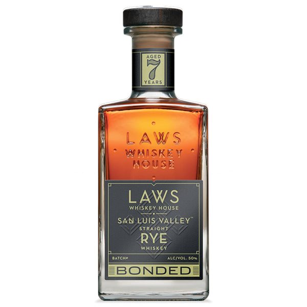 Laws 7 Year Old Bottled in Bond Straight Rye - Goro's Liquor