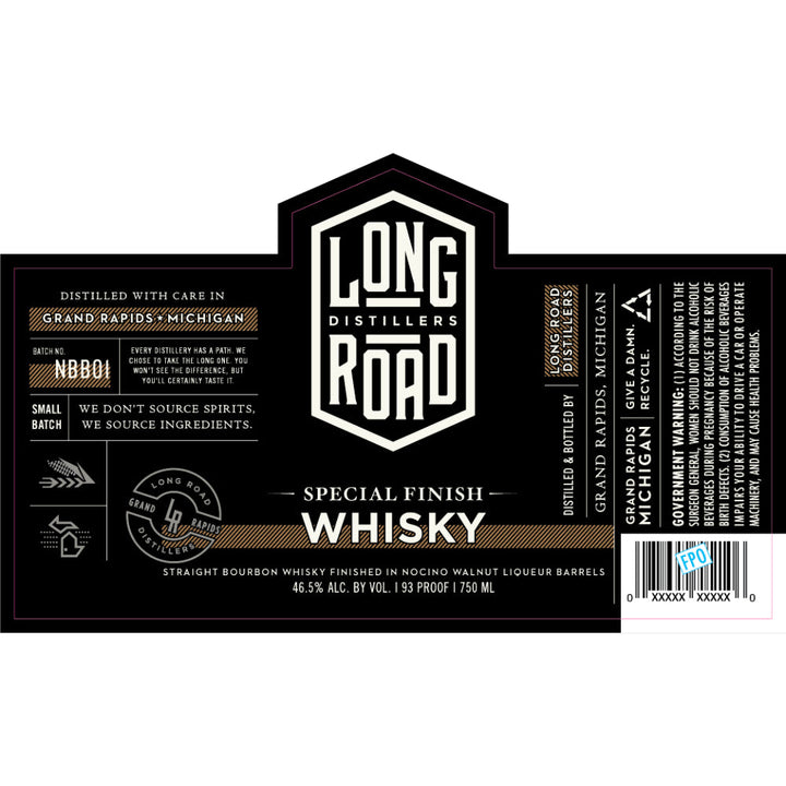 Long Road Distillers Special Finish Whisky - Goro's Liquor