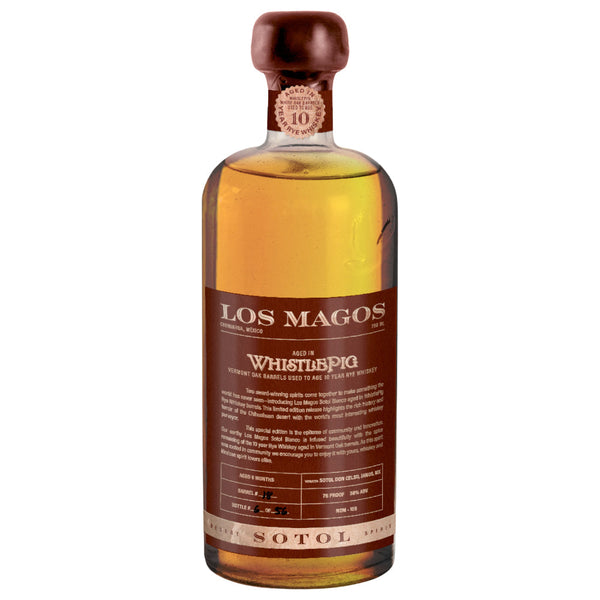 Los Magos Barrel Aged Sotol WhistlePig Edition #1 - Goro's Liquor