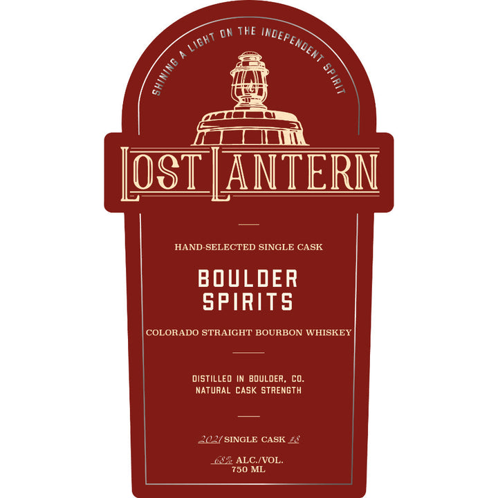 Lost Lantern Boulder Spirits Colorado Straight Bourbon - Goro's Liquor