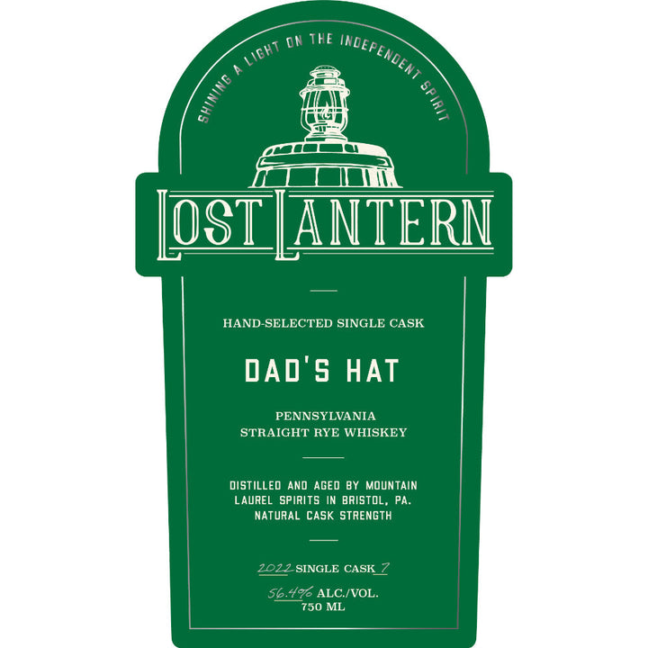 Lost Lantern Dad’s Hat Pennsylvania Straight Rye - Goro's Liquor