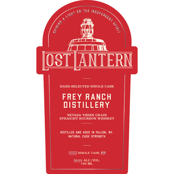 Lost Lantern Frey Ranch Nevada Straight Bourbon - Goro's Liquor