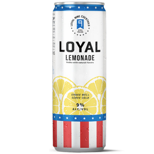 Loyal 9 Cocktails Loyal Lemonade 4 Pack - Goro's Liquor