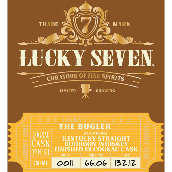 Lucky Seven The Bugler Bourbon Finished in Cognac Cask - Goro's Liquor