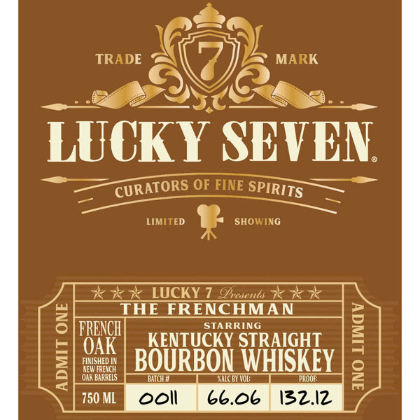 Lucky Seven The Frenchman Bourbon Finished in French Oak Barrels - Goro's Liquor