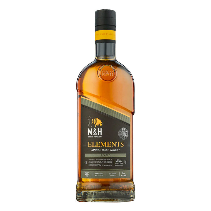 M&H Elements Peated Cask - Goro's Liquor