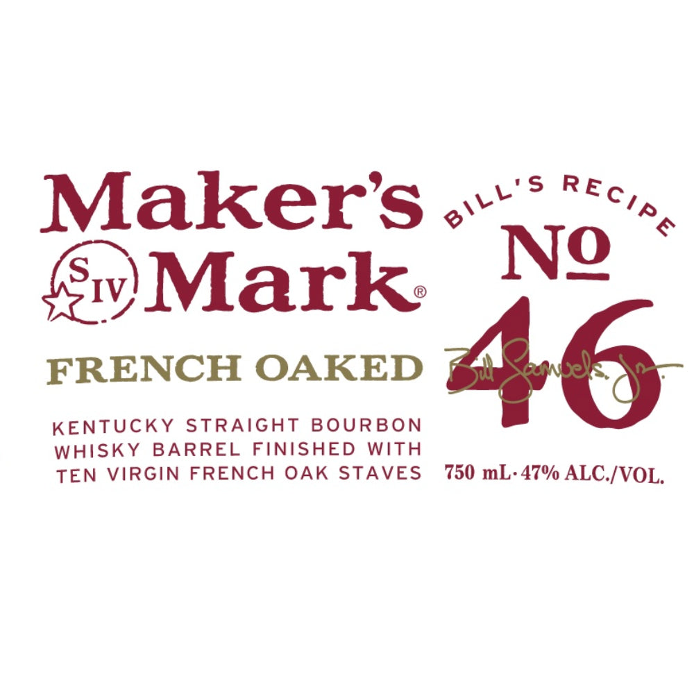 Maker's Mark 46 Cask Strength Bill's Recipe Frenched Oak Limited Release - Goro's Liquor