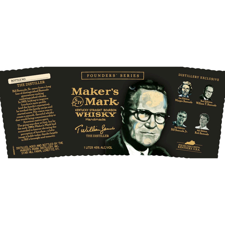 Maker's Mark Founders Series William T. Samuels - Goro's Liquor