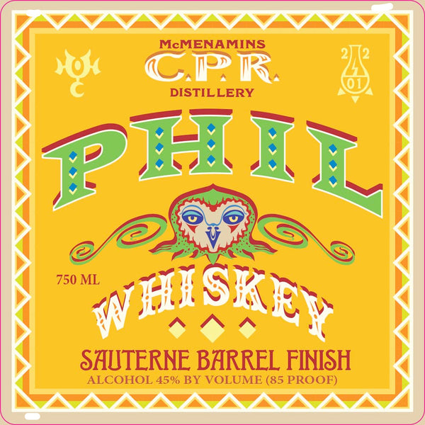 McMenamins Phil Sauterne Barrel Finish Whiskey - Goro's Liquor