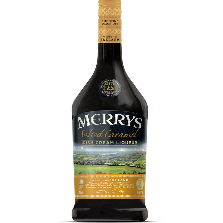 Merrys Salted Caramel Irish Cream Liqueur - Goro's Liquor