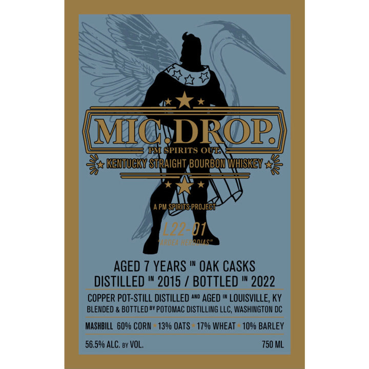 Mic Drop 7 Year Old Kentucky Straight Bourbon - Goro's Liquor