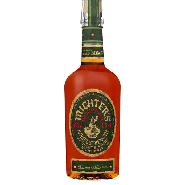 Michter's US 1 Barrel Strength Rye 2021 Release - Goro's Liquor