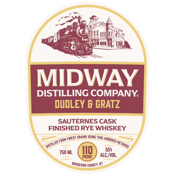 Midway Dudley & Gratz Sauternes Cask Finished Rye - Goro's Liquor