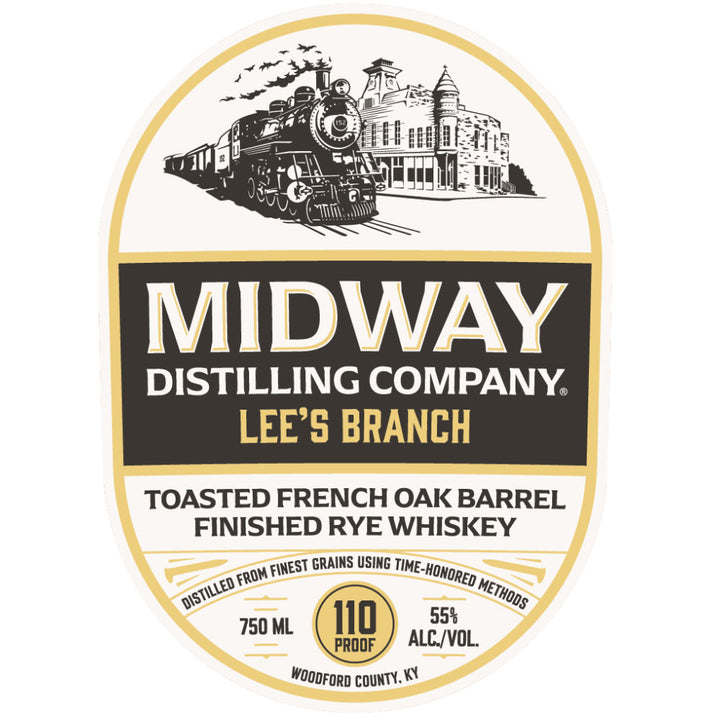 Midway Lee’s Branch Toasted French Oak Barrel Finished Rye - Goro's Liquor