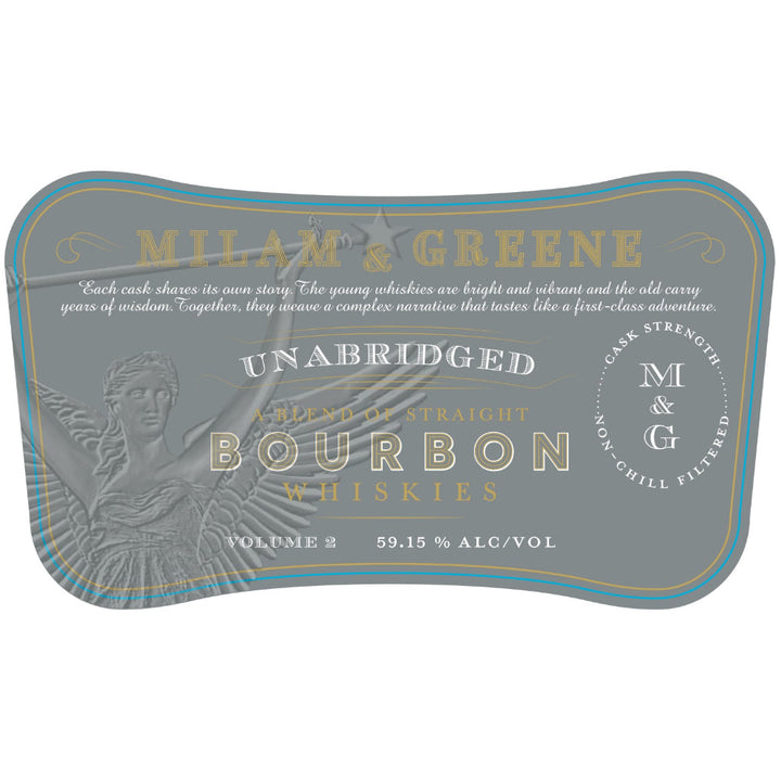 Milam & Greene Unabridged Vol. 2 Blended Straight Bourbon - Goro's Liquor