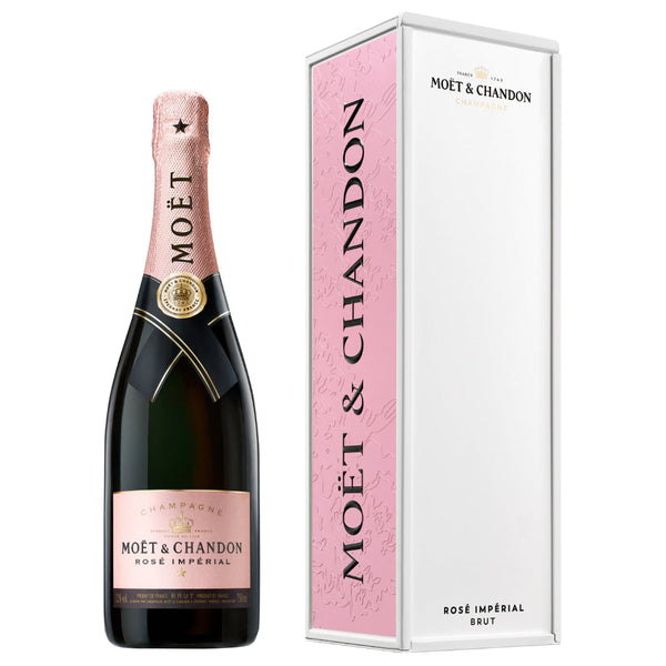 Moët Impérial Rosé "Make It Yours" Metal Box - Goro's Liquor