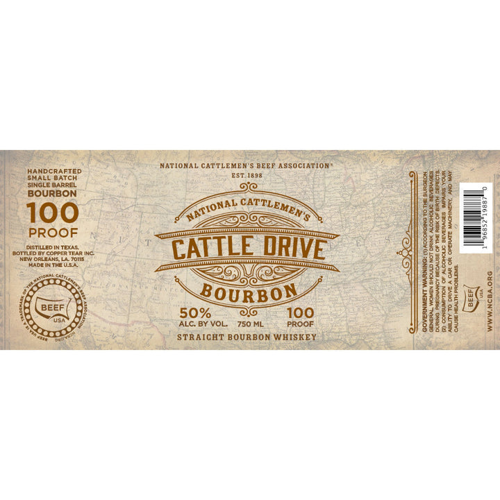 National Cattlemen’s Cattle Drive Straight Bourbon - Goro's Liquor