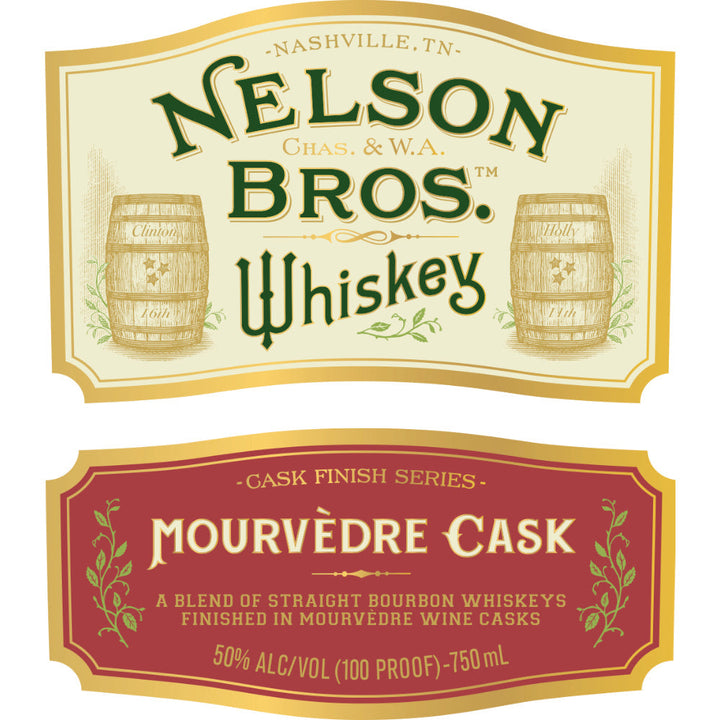 Nelson Bros Mourvèdre Cask Blended Bourbon - Goro's Liquor