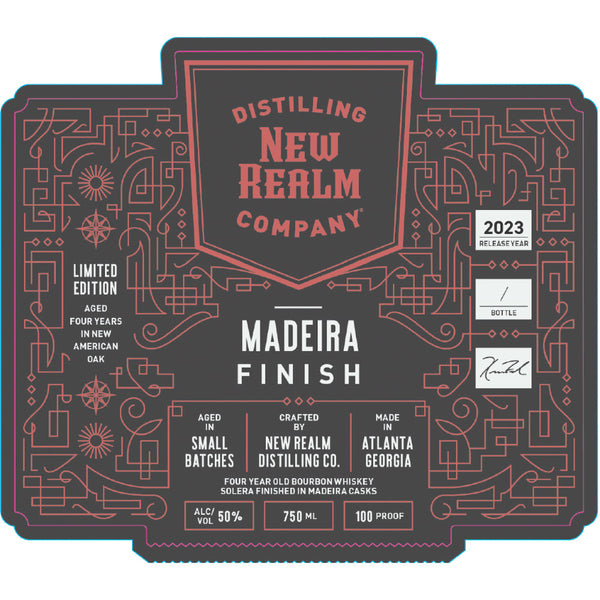 New Realm 4 Year Old Madeira Finish Bourbon - Goro's Liquor