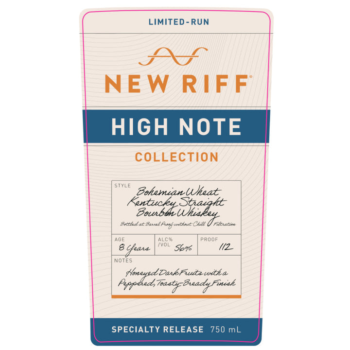 New Riff High Note Collection Bohemian Wheat Kentucky Straight Bourbon - Goro's Liquor