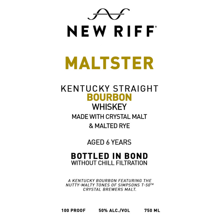 New Riff Maltster 6 Year Old Bottled in Bond Straight Bourbon - Goro's Liquor