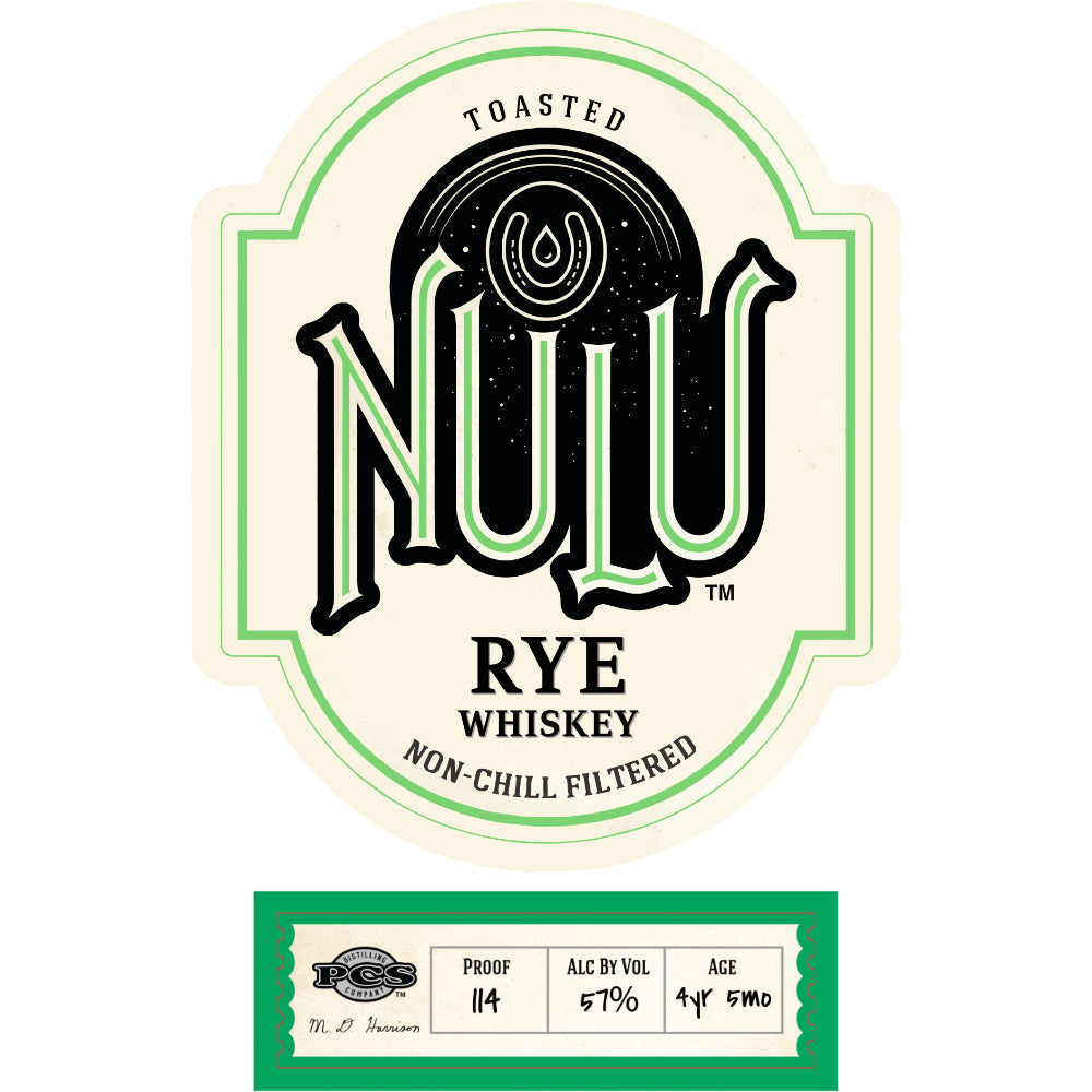 Nulu Barrel Proof Toasted Rye Whiskey - Goro's Liquor