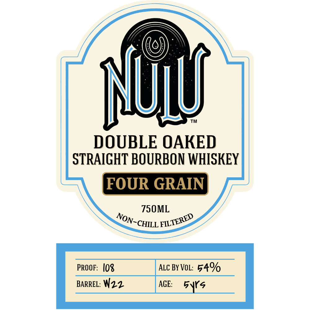 Nulu Double Oaked Four Grain Straight Bourbon - Goro's Liquor