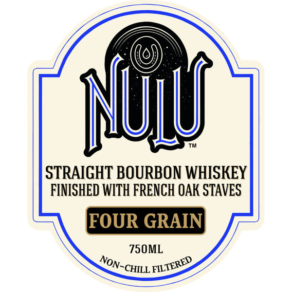 Nulu Four Grain Straight Bourbon Finished with French Oak Staves - Goro's Liquor