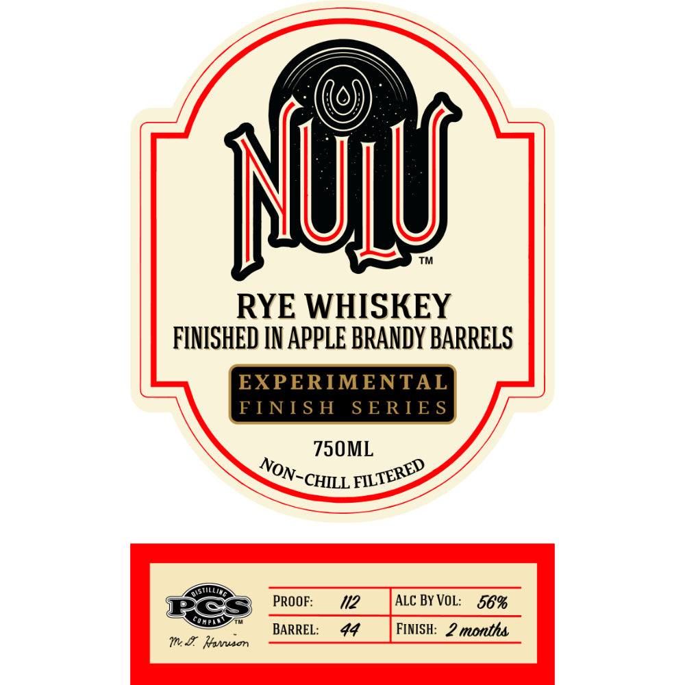 Nulu Rye Finished In Apple Brandy Barrels - Goro's Liquor