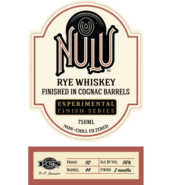 Nulu Rye Finished In Cognac Barrels - Goro's Liquor