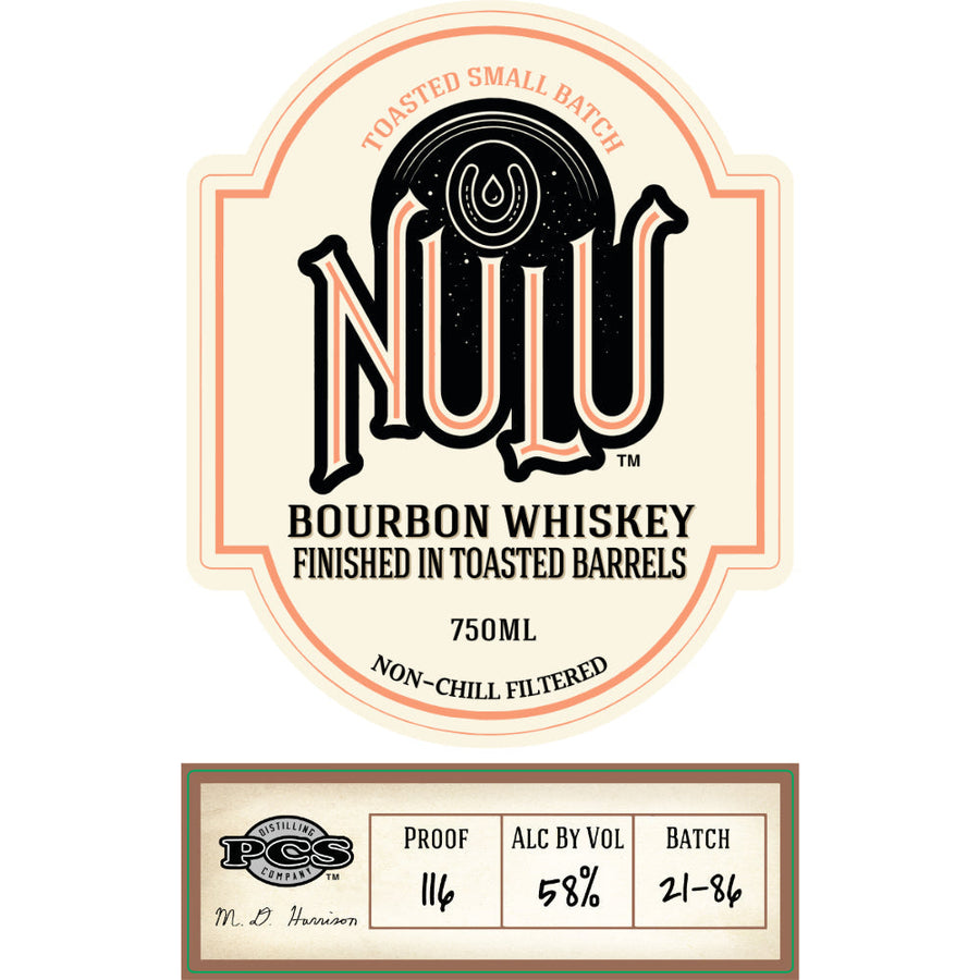 Nulu Small Batch Bourbon Finished In Toasted Barrels - Goro's Liquor